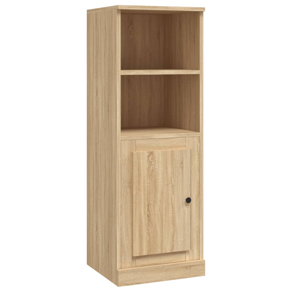 vidaXL Aparador alto madera contrachapada roble Sonoma 36x35,5x103,5cm