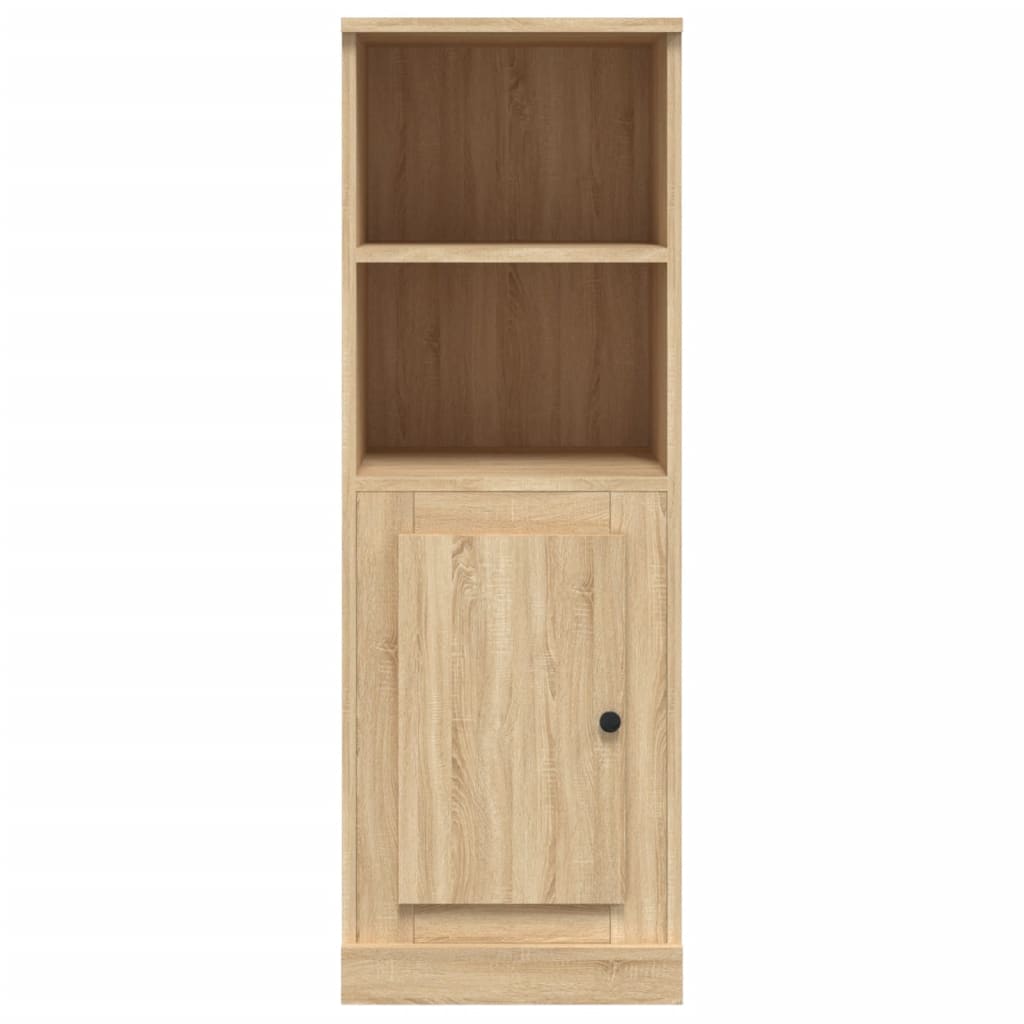 vidaXL Aparador alto madera contrachapada roble Sonoma 36x35,5x103,5cm