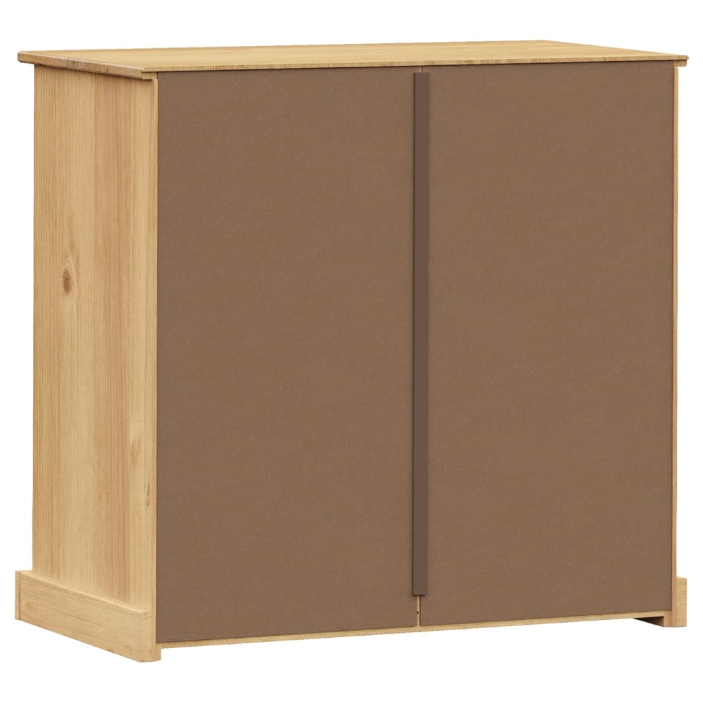 vidaXL Cómoda VIGO madera maciza pino 80x40x76 cm