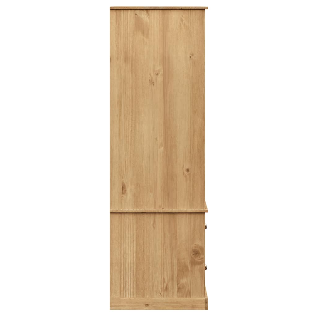 vidaXL Armario VIGO madera maciza de pino 90x55x176 cm