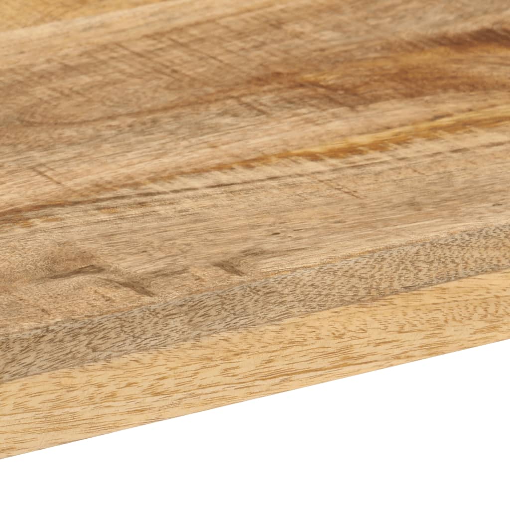 vidaXL Mesa consola madera maciza de mango rugosa 110x35x76 cm