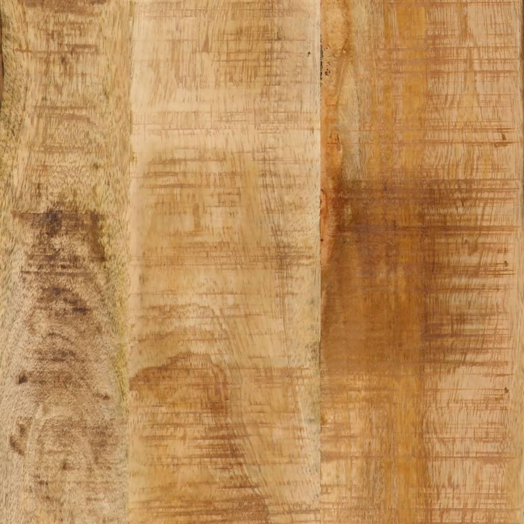 vidaXL Escritorio madera maciza mango y hierro 165x110x77 cm