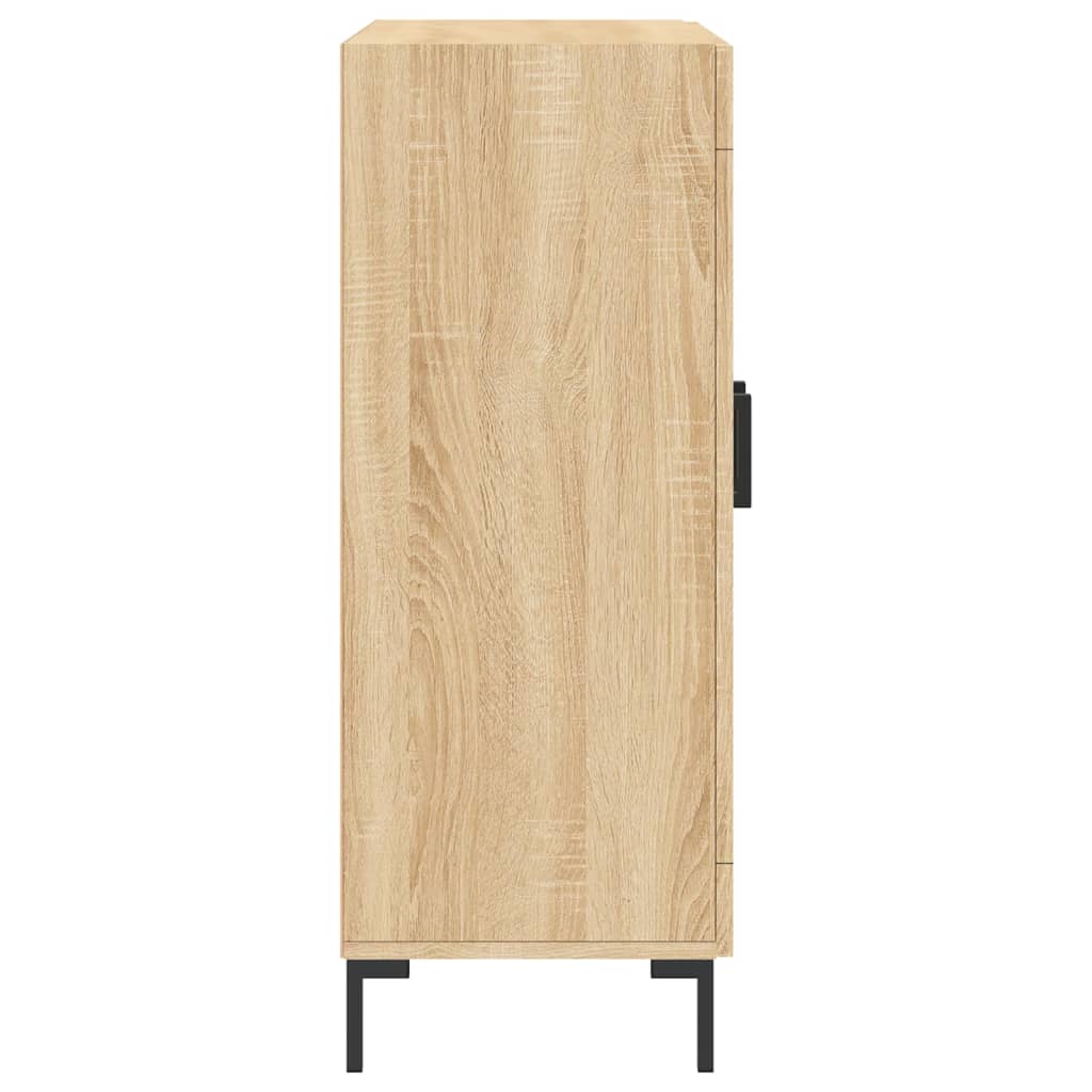 vidaXL Aparador de madera de ingeniería roble Sonoma 69,5x34x90 cm