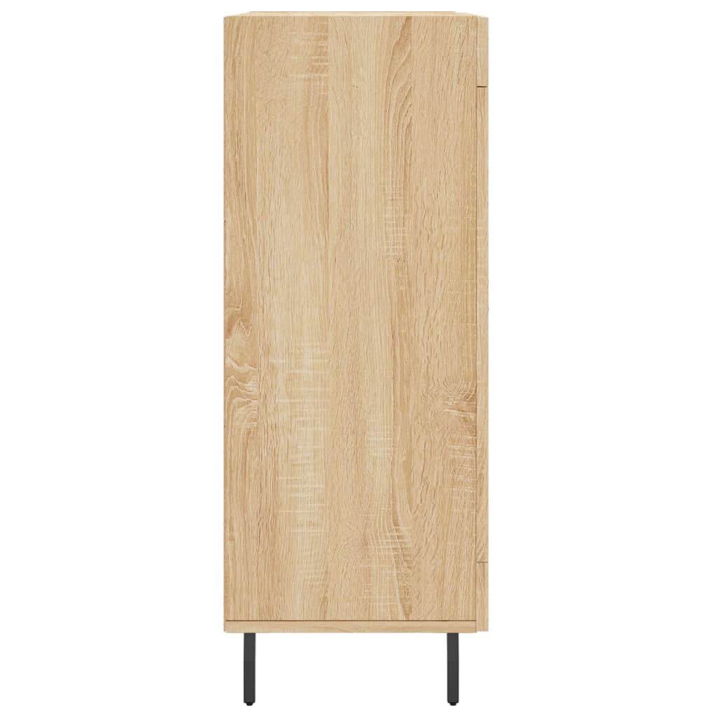 vidaXL Aparador de madera de ingeniería roble Sonoma 69,5x34x90 cm