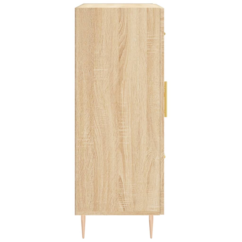 vidaXL Aparador de madera de ingeniería roble Sonoma 69,5x34x90 cm