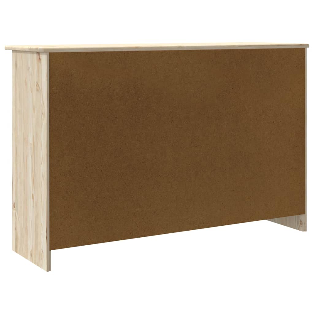 vidaXL Aparador ALTA madera maciza de pino 112x35x73 cm