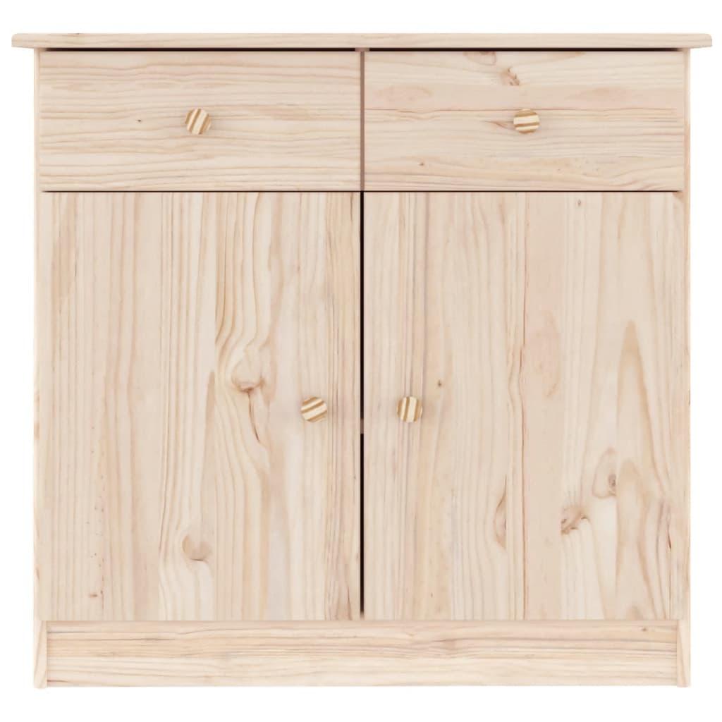 vidaXL Aparador ALTA madera maciza de pino 77x35x73 cm