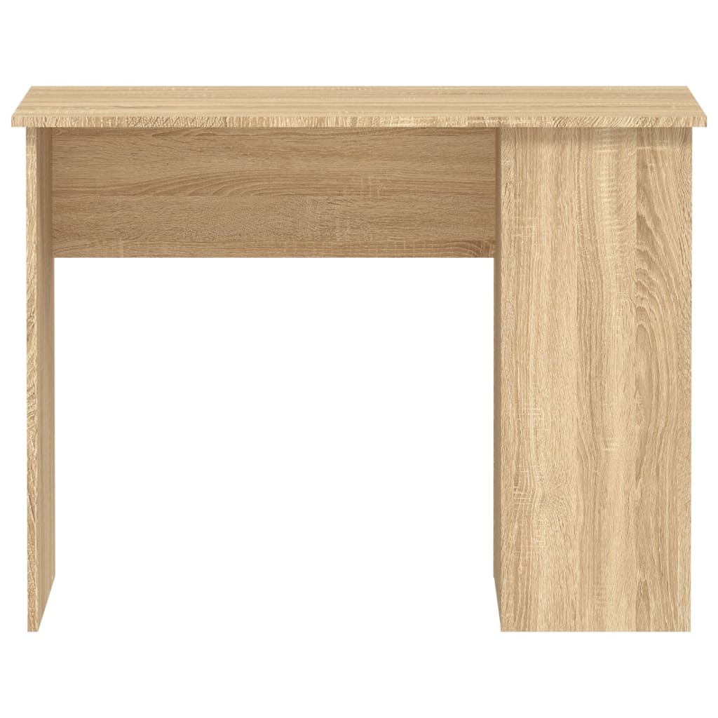 vidaXL Escritorio de madera contrachapada roble Sonoma 100x55x75 cm