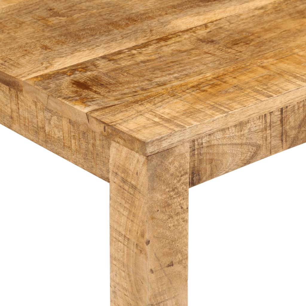 vidaXL Mesa de centro de madera maciza mango 100x55x40 cm