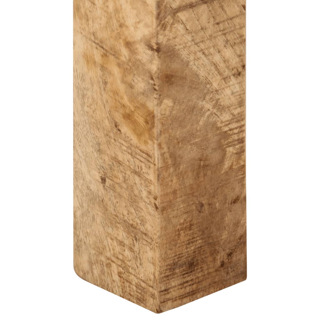 vidaXL Mesa de centro de madera maciza mango 100x55x40 cm