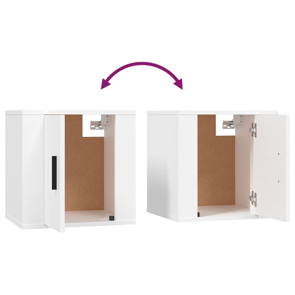 vidaXL Set de muebles para TV 6 piezas madera contrachapada blanco