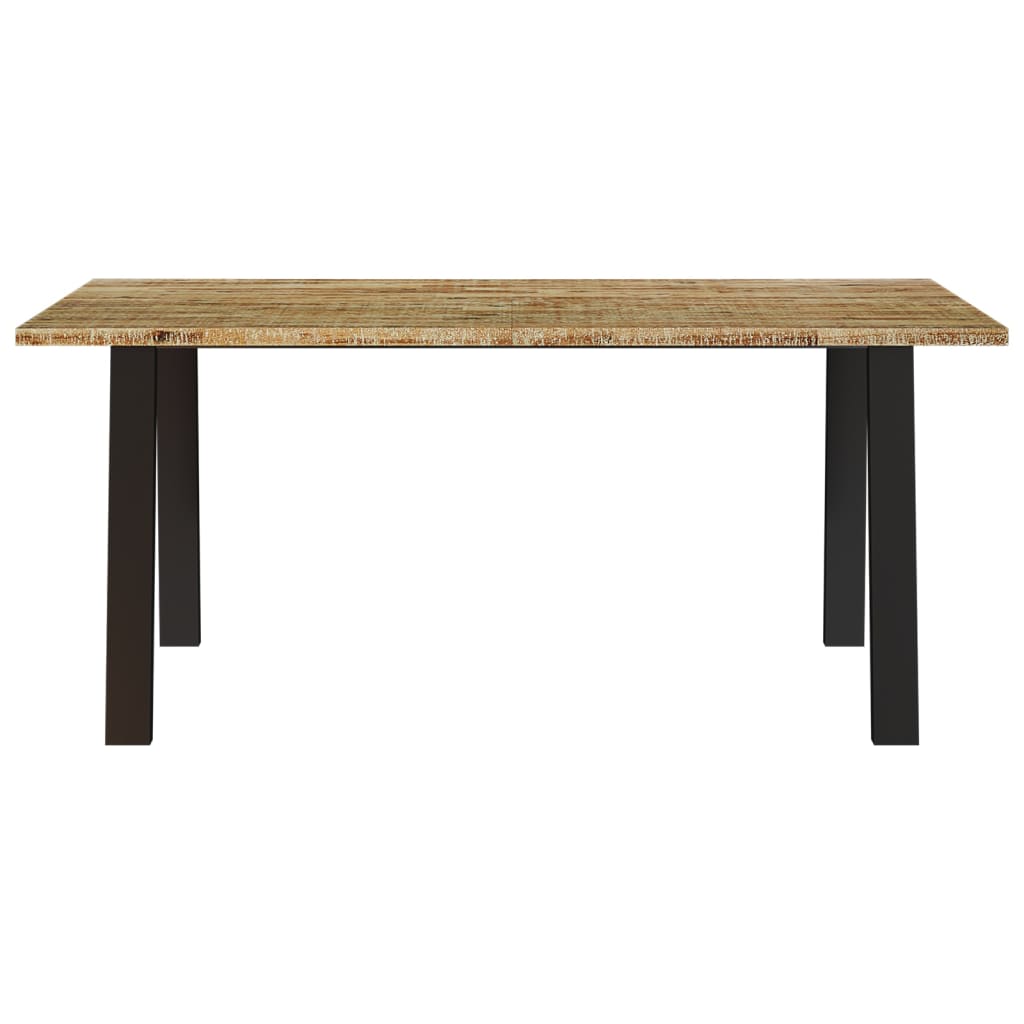 vidaXL Mesa de comedor madera maciza de acacia 150x90x75 cm