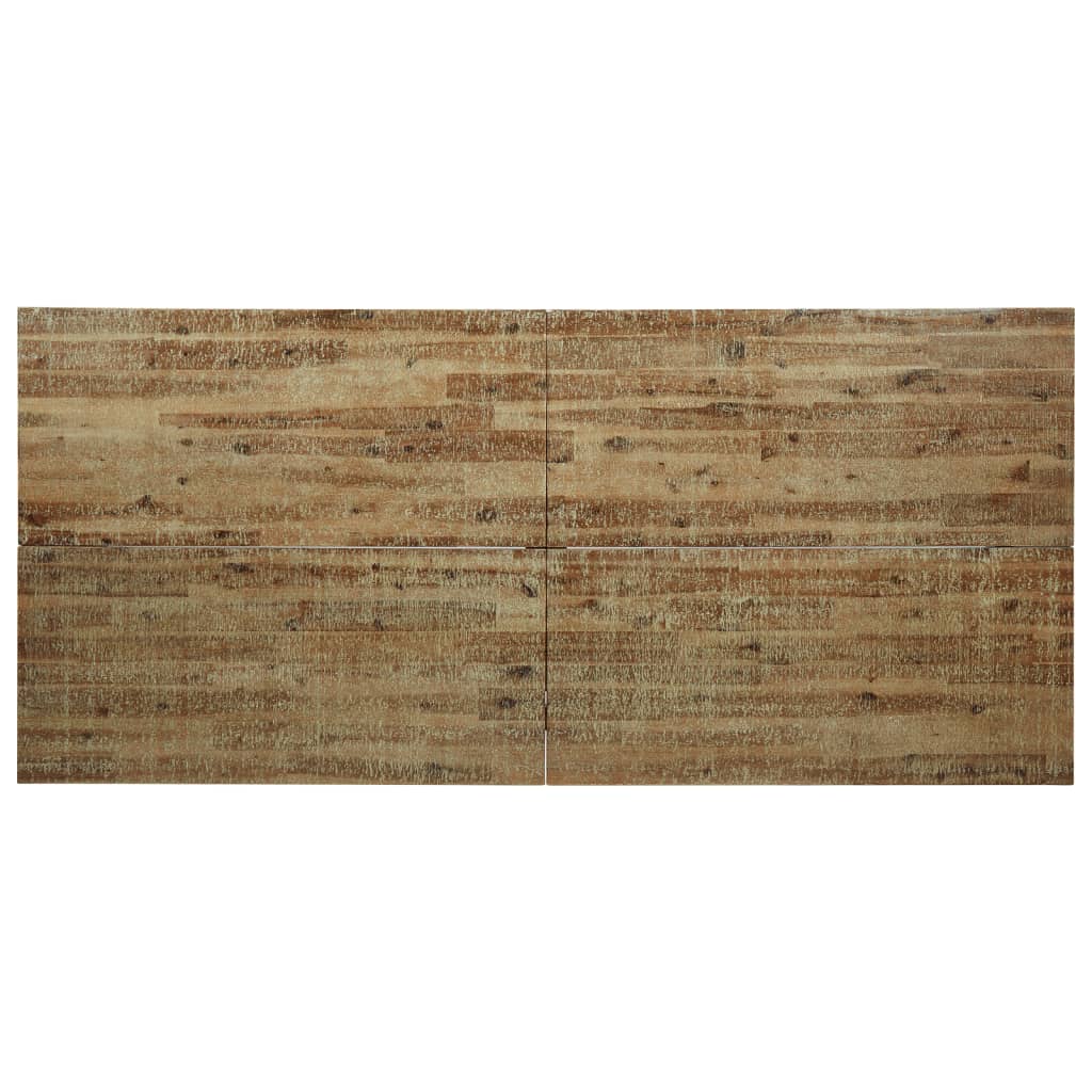 vidaXL Mesa de comedor madera maciza de acacia 200x90x75 cm