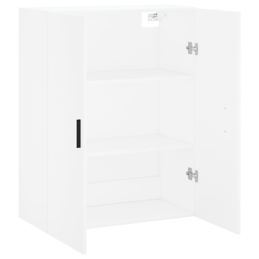 vidaXL Armario de pared blanco 69,5x34x90 cm