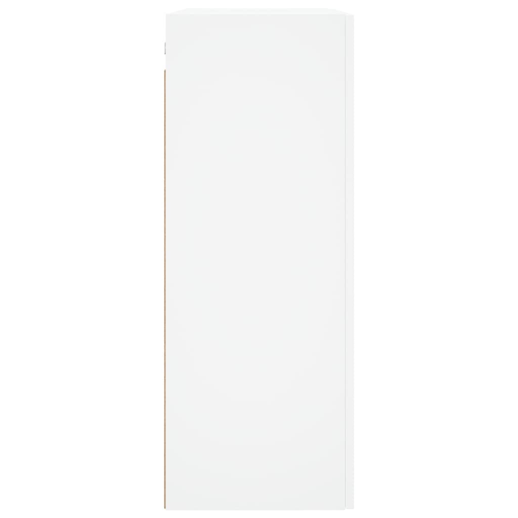 vidaXL Armario de pared blanco 69,5x34x90 cm