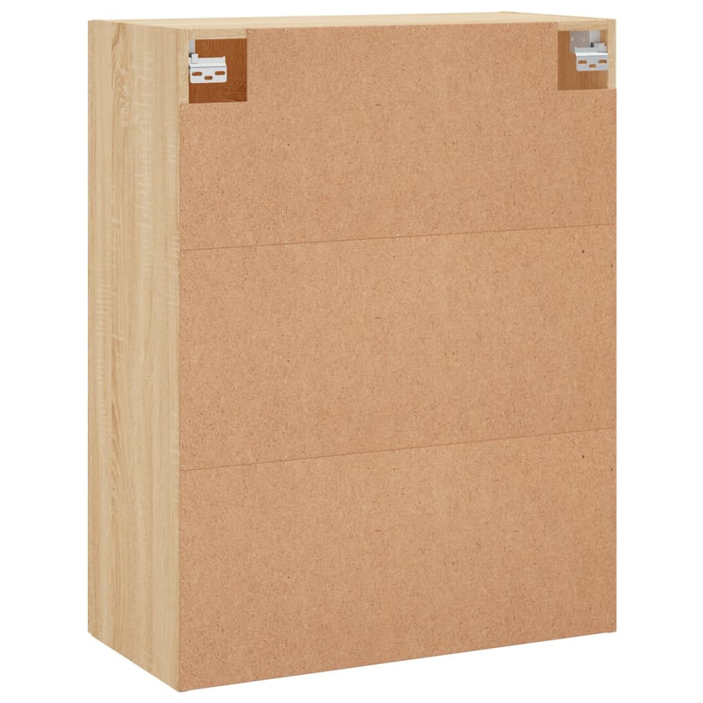 vidaXL Armario de pared roble Sonoma 69,5x34x90 cm