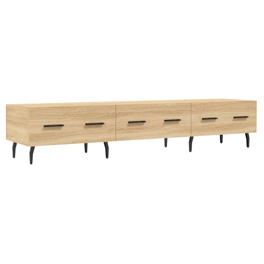 vidaXL Mueble de TV madera de ingeniería roble Sonoma 150x36x30 cm