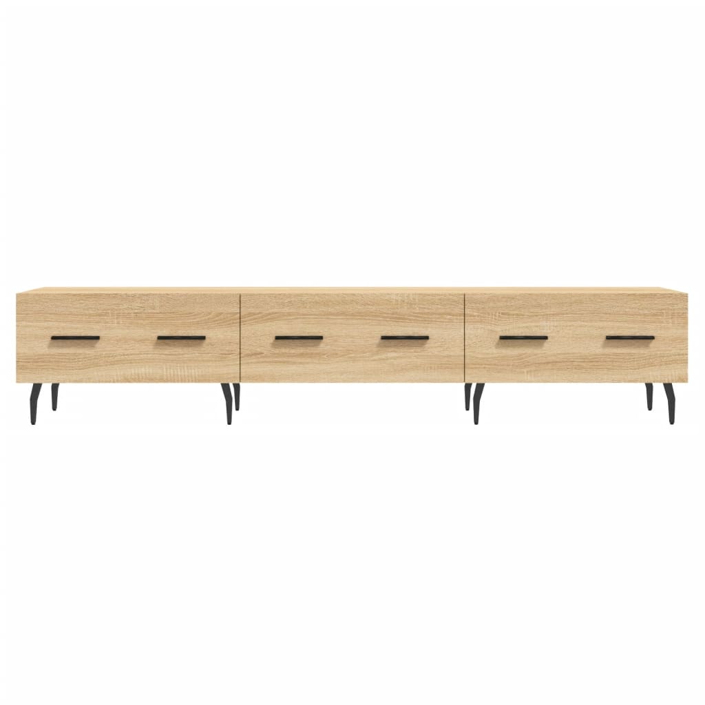 vidaXL Mueble de TV madera de ingeniería roble Sonoma 150x36x30 cm