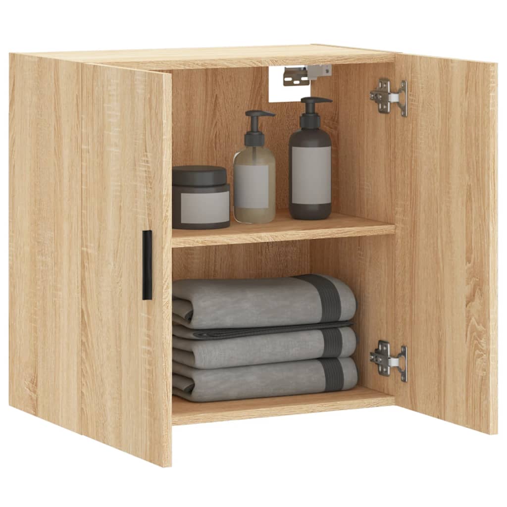 vidaXL Armario de pared madera de ingeniería roble Sonoma 60x31x60 cm