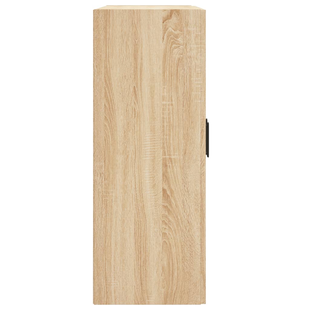 vidaXL Armario de pared madera ingeniería roble Sonoma 69,5x34x90 cm