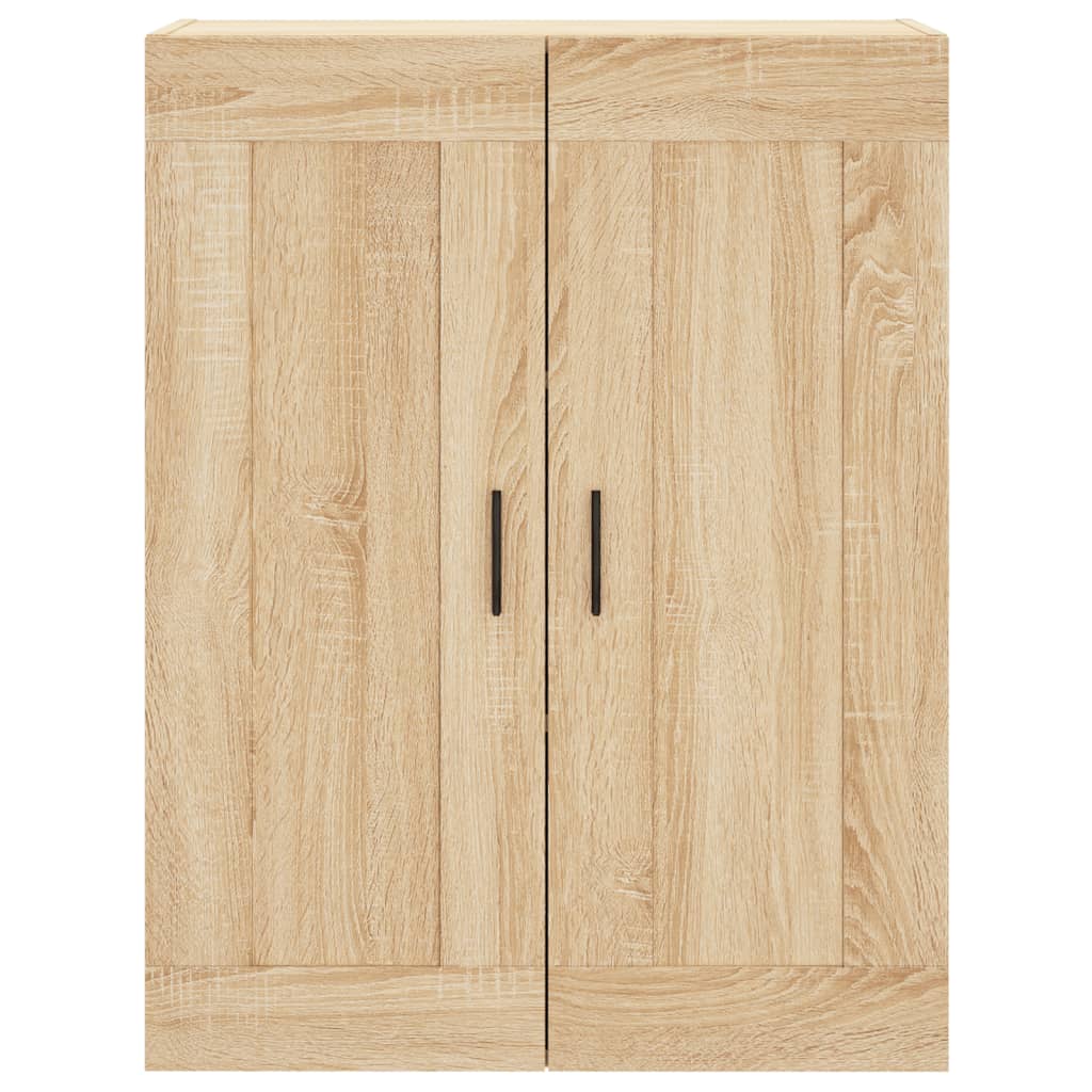 vidaXL Armario de pared madera ingeniería roble Sonoma 69,5x34x90 cm