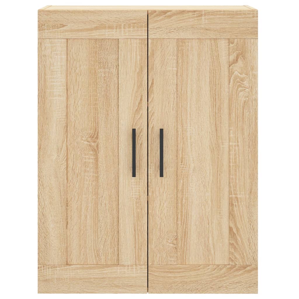 vidaXL Armario de pared madera ingeniería roble Sonoma 69,5x34x90 cm