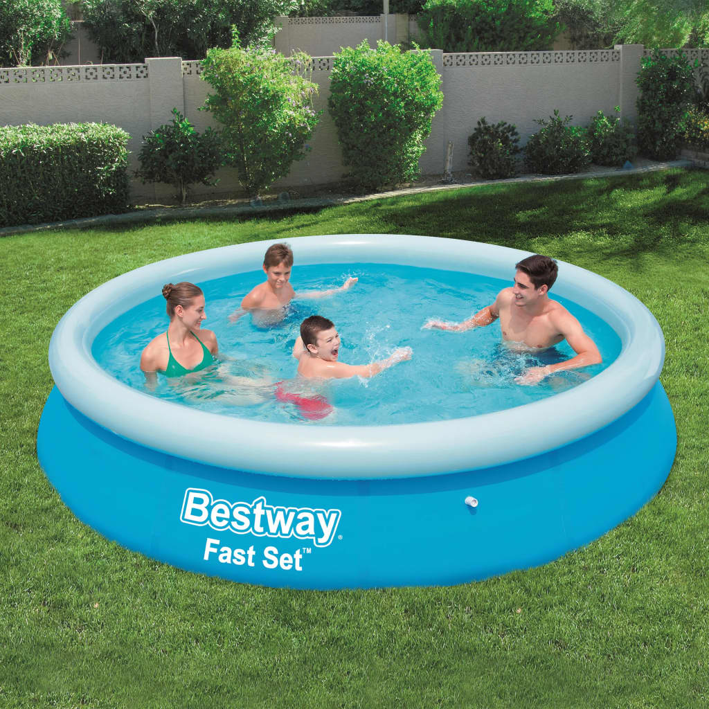 Bestway Piscina inflable redonda Fast Set 366x76 cm