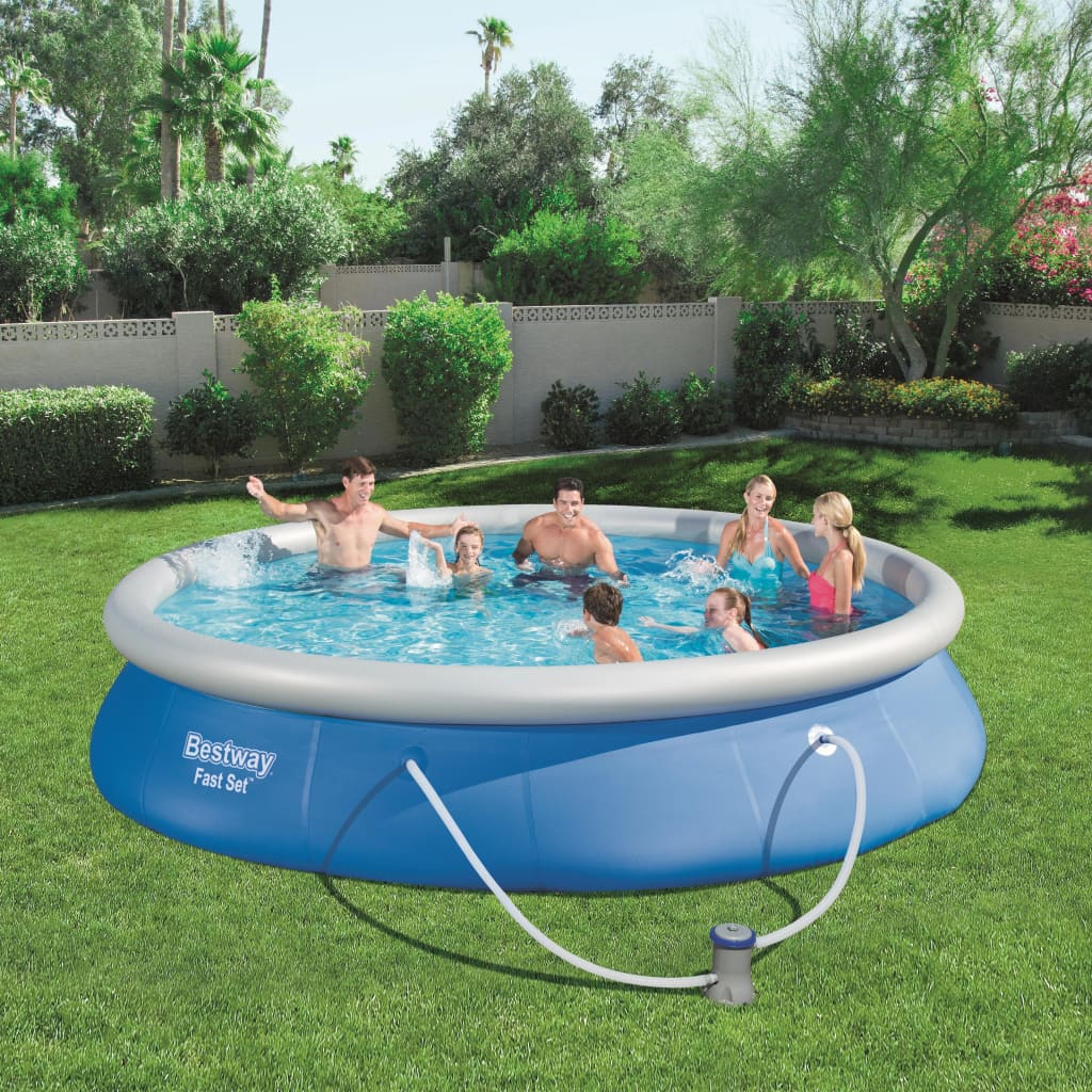 Bestway Conjunto de piscina Fast Set 457x84 cm