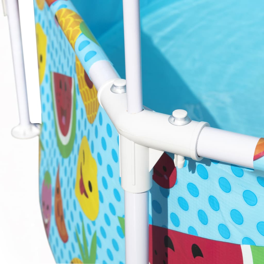 Bestway Piscina desmontable para niños Steel Pro UV Careful 244x51 cm