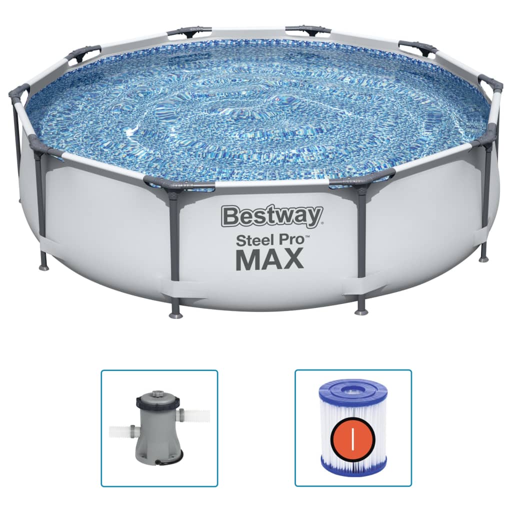 Bestway Set de piscina Steel Pro MAX 305x76 cm