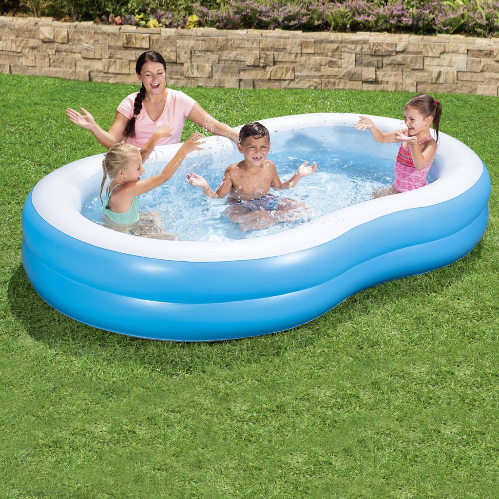 Bestway Piscina familiar Big Lagoon 262x157x46 cm