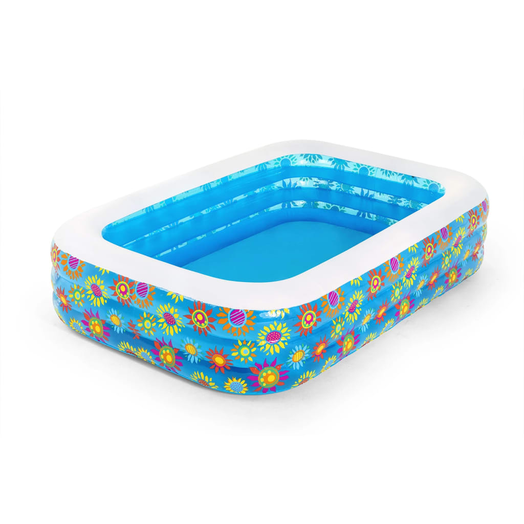 Bestway Piscina hinchable infantil azul 229x152x56 cm