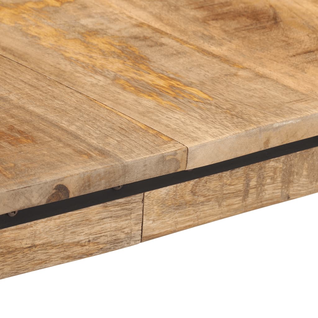 vidaXL Mesa de comedor madera maciza de mango 160x80x75 cm