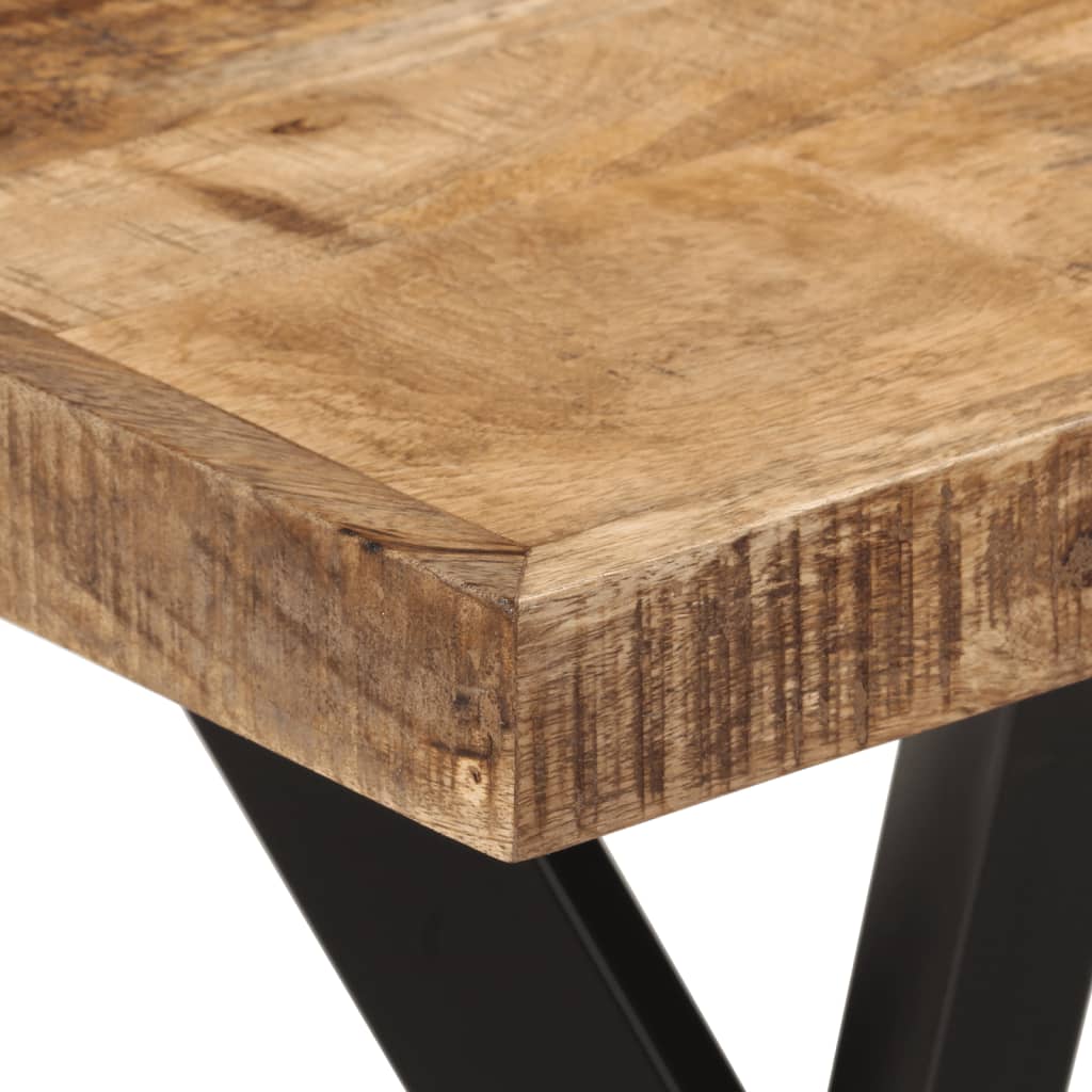 vidaXL Mesa de comedor madera maciza de mango 110x55x75 cm