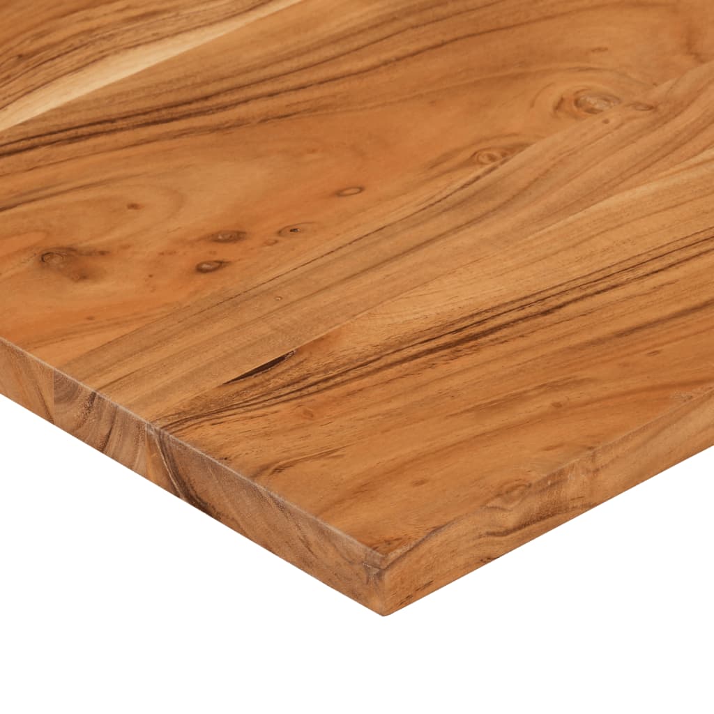 vidaXL Tablero de escritorio rectangular madera de acacia 80x50x2,5 cm