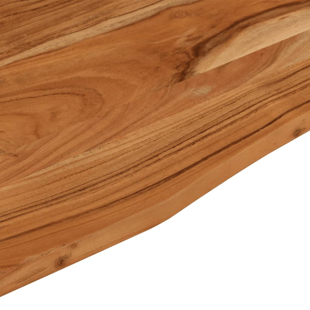 vidaXL Tablero de escritorio rectangular madera acacia 100x50x2,5 cm