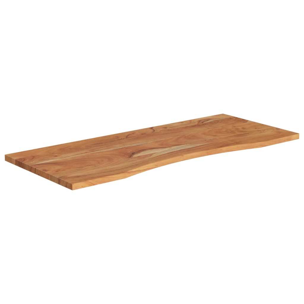 vidaXL Tablero de escritorio rectangular madera acacia 110x50x2,5 cm