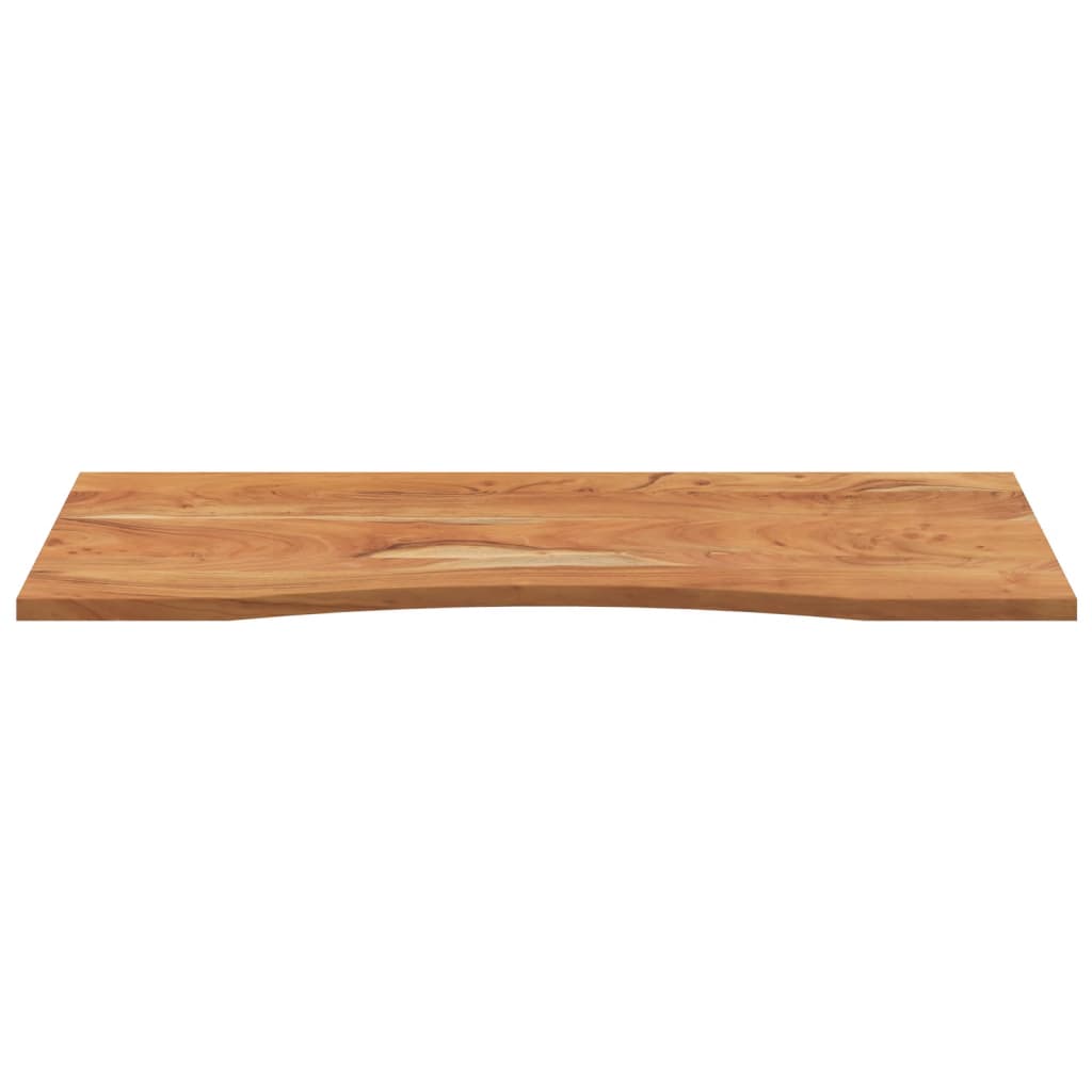 vidaXL Tablero de escritorio rectangular madera acacia 110x50x2,5 cm