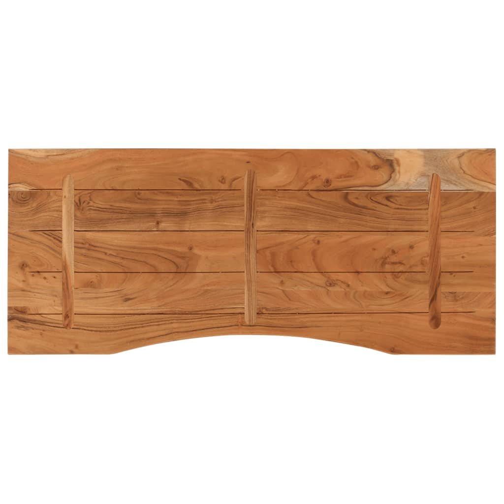 vidaXL Tablero de escritorio rectangular madera acacia 110x50x2,5 cm