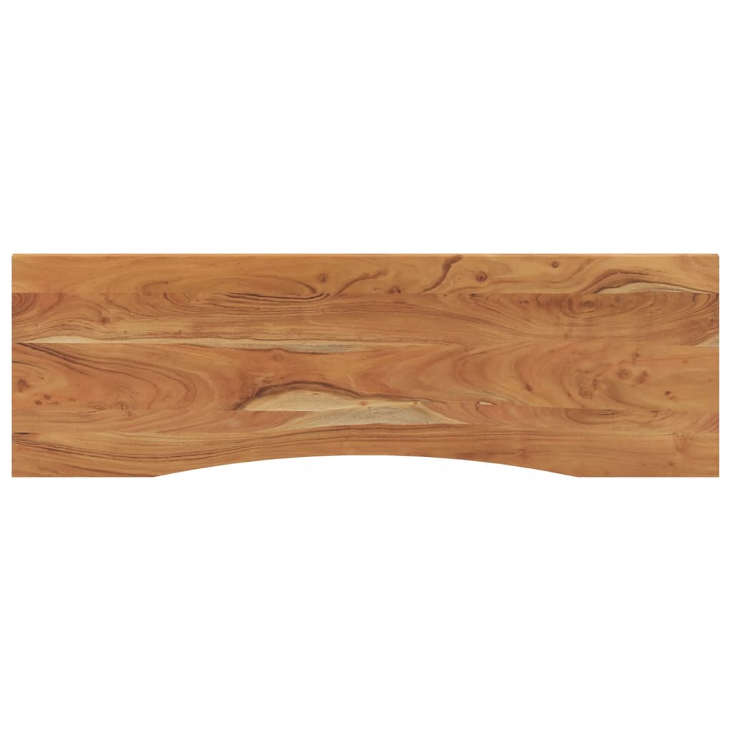 vidaXL Tablero de escritorio rectangular madera acacia 140x50x2,5 cm