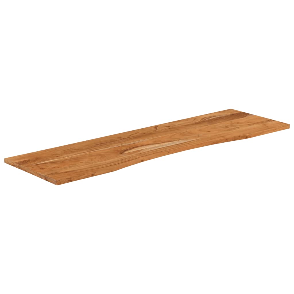 vidaXL Tablero de escritorio rectangular madera acacia 140x50x2,5 cm