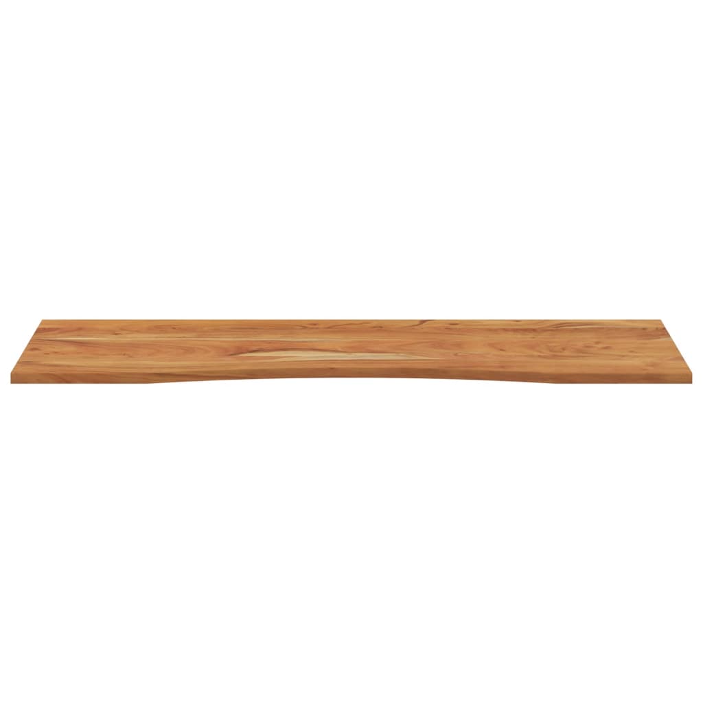 vidaXL Tablero de escritorio rectangular madera acacia 140x50x2,5 cm