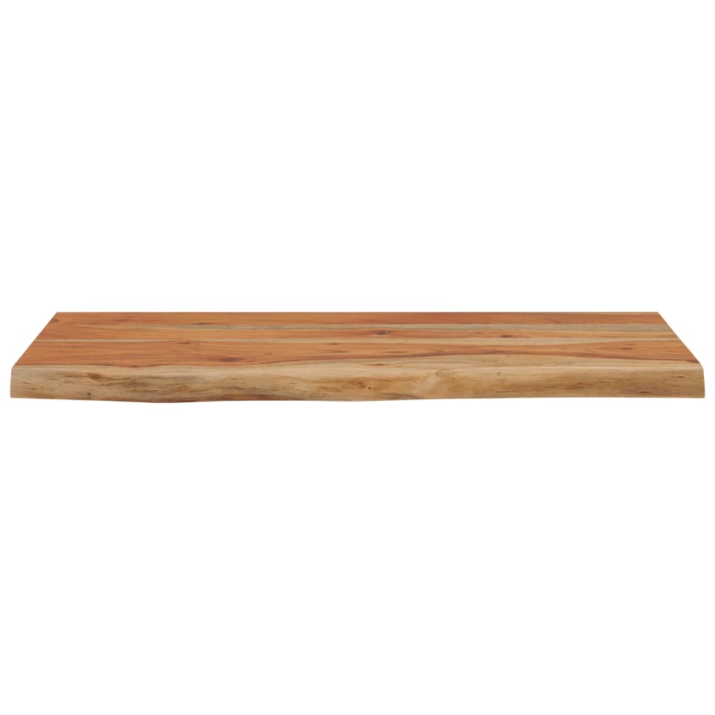 vidaXL Estante pared rectangular madera acacia borde vivo 40x20x3,8 cm