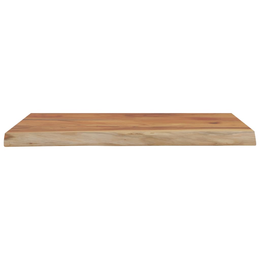 vidaXL Estante pared rectangular madera acacia borde vivo 40x30x3,8 cm