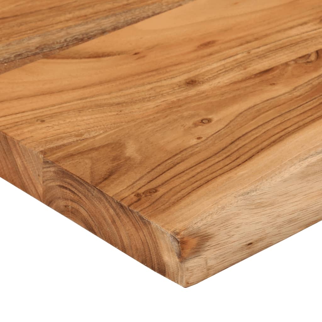 vidaXL Estante pared rectangular madera acacia borde vivo 40x30x3,8 cm