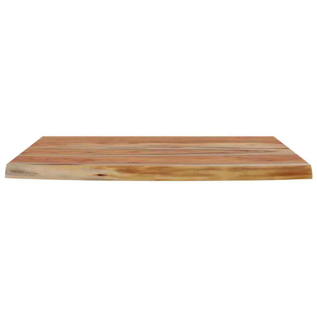 vidaXL Estante pared rectangular madera acacia borde vivo 60x40x3,8 cm