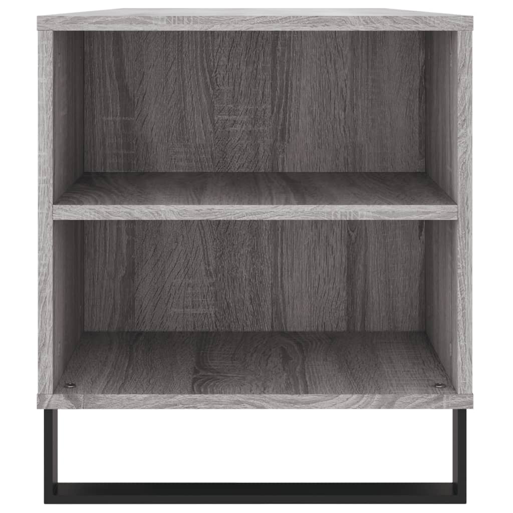 vidaXL Mesa de centro madera de ingeniería gris Sonoma 102x44,5x50 cm