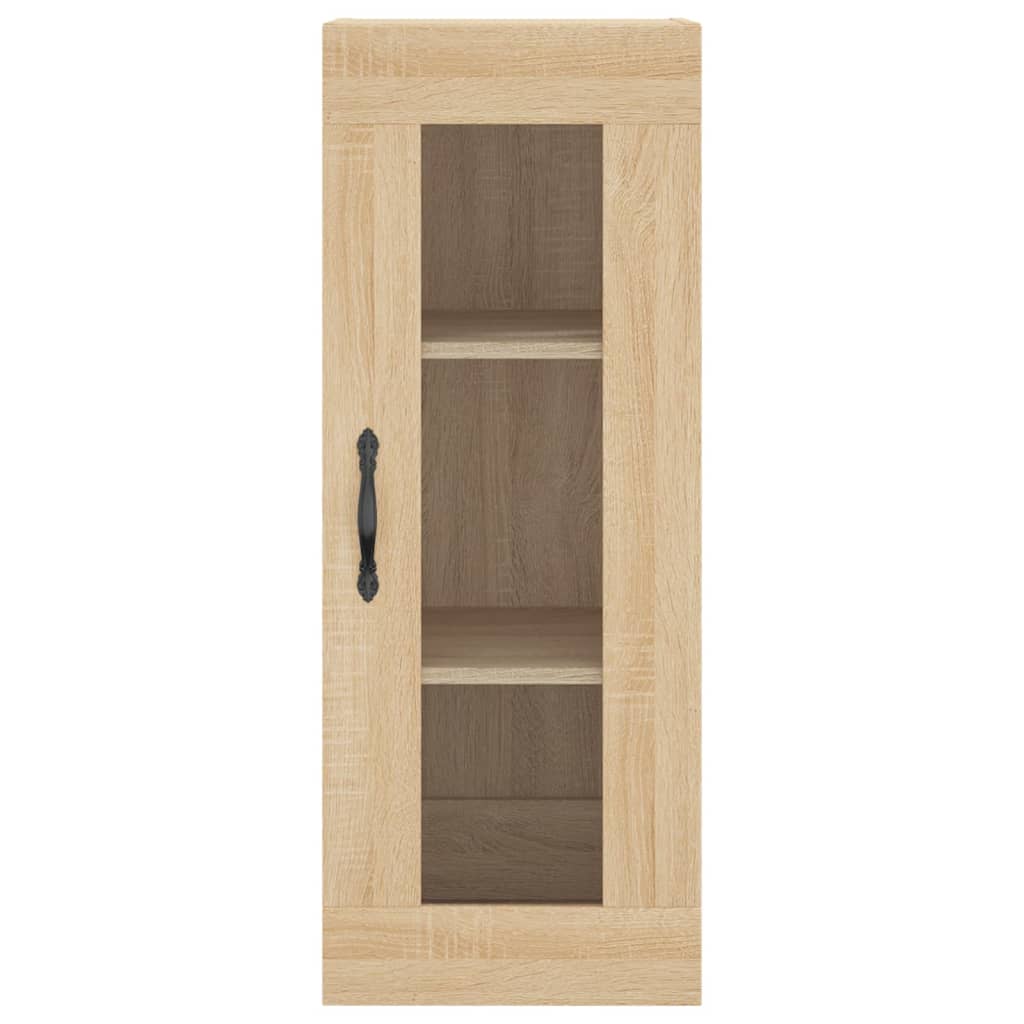 vidaXL Armario de pared roble Sonoma 34,5x34x90 cm