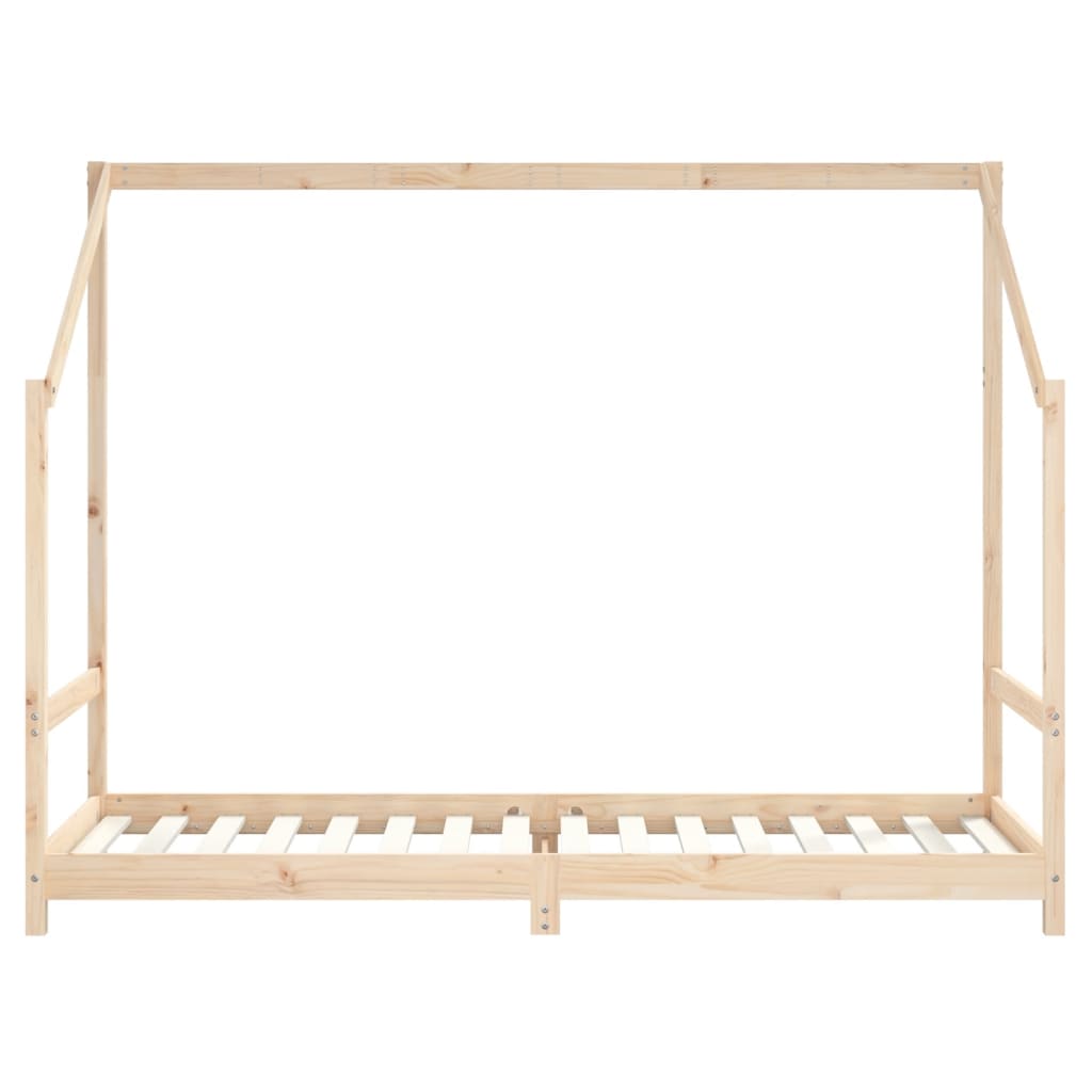 vidaXL Estructura de cama para niños madera maciza de pino 80x200 cm