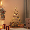 vidaXL Árbol de Navidad para decoración metal negro 125 cm